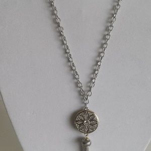 Beautiful Necklace with tassels,36" Long,Round